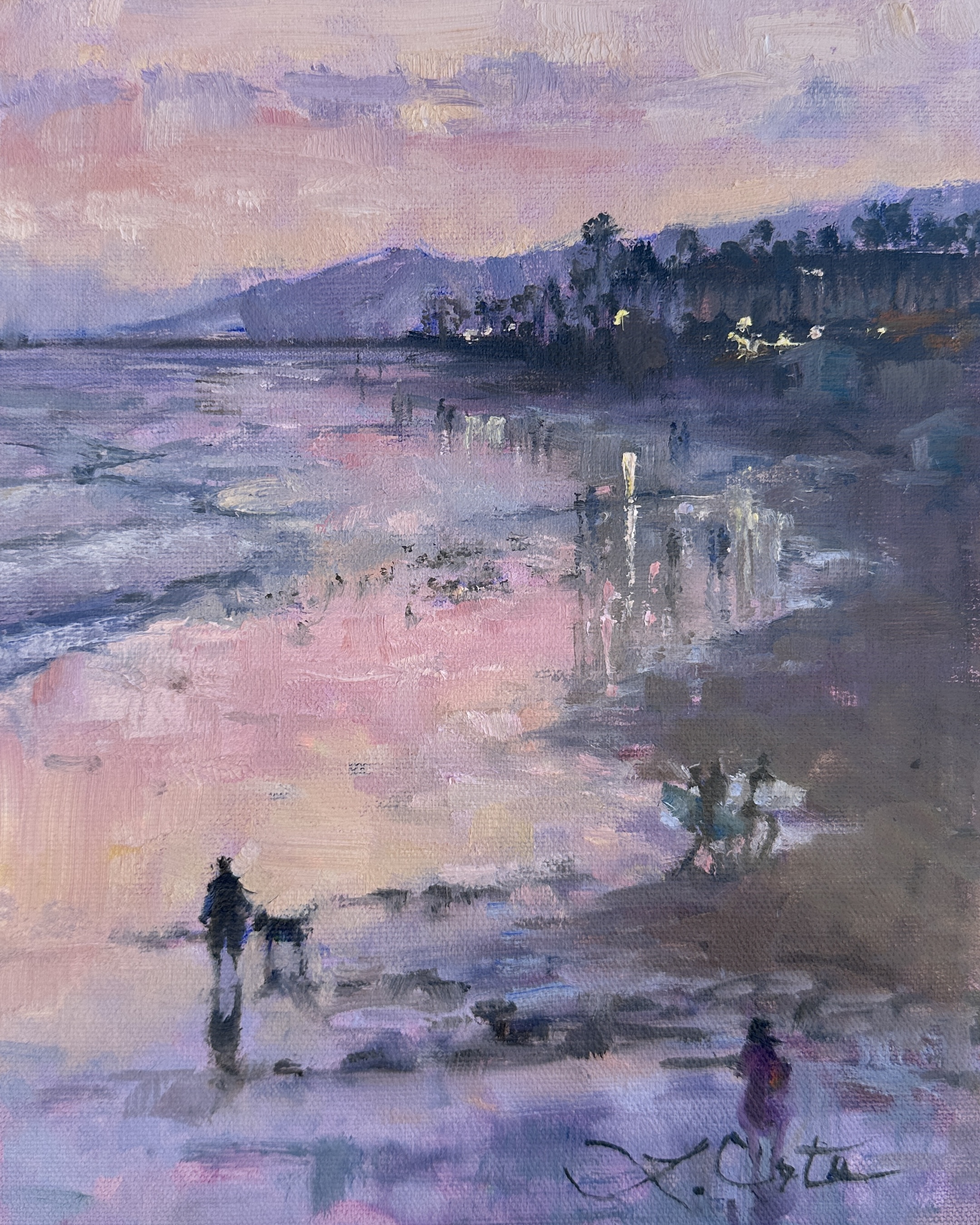 End of Day, artwork by Lorraine Marie Cote