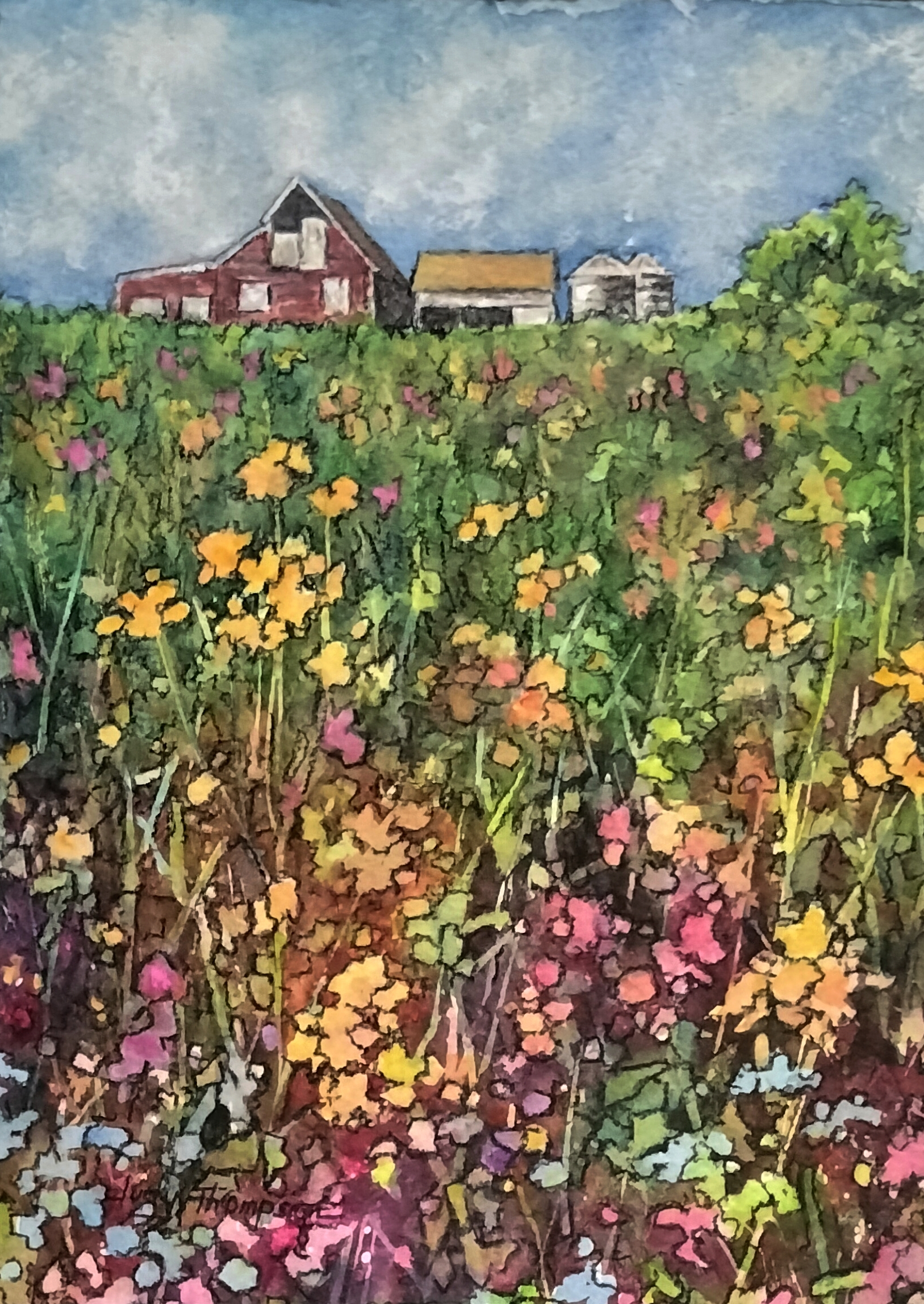 Judy Thompson studio