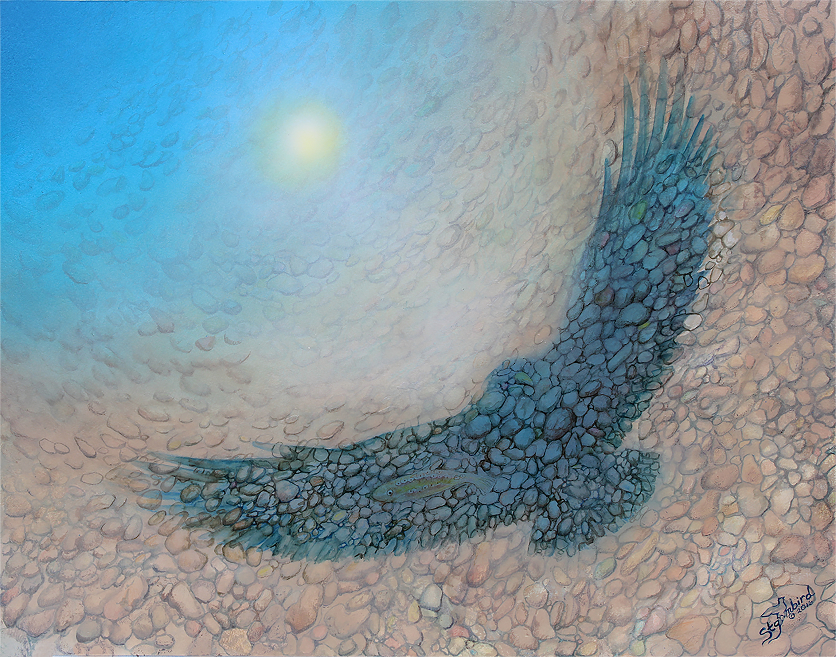 Eagle Eye View, artwork by Lynn Haste