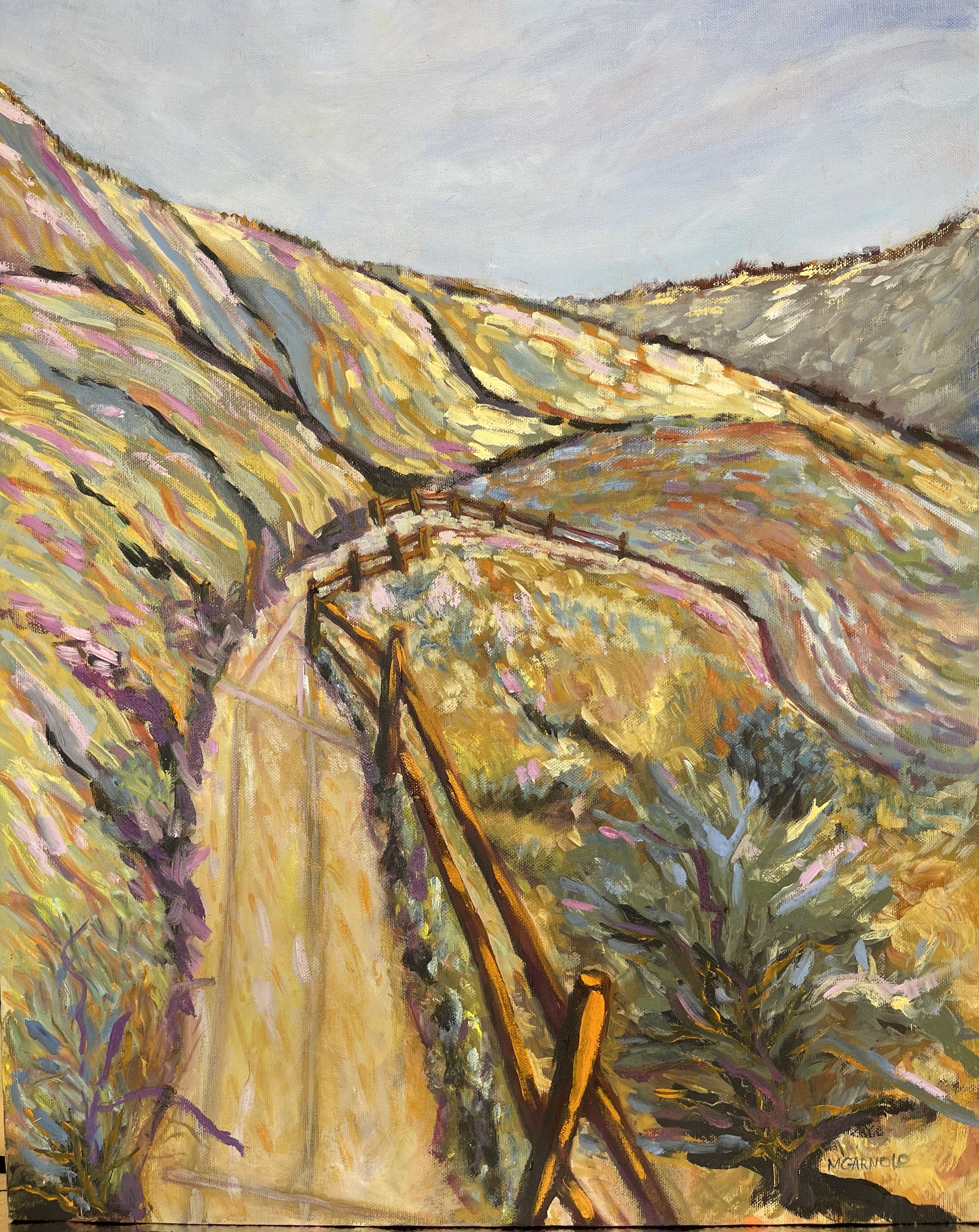 Mary Arnold studio