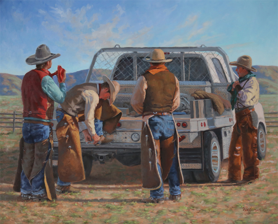 The Work Ahead, artwork by Vicki Pedersen