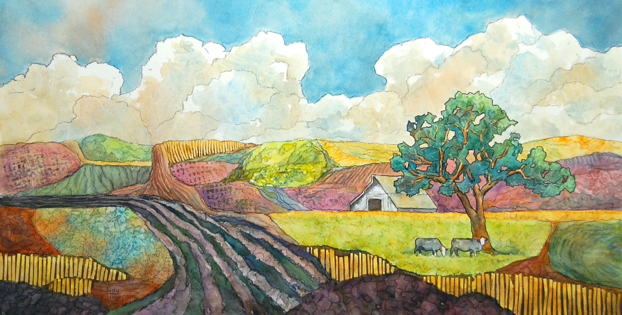 Judy Thompson studio