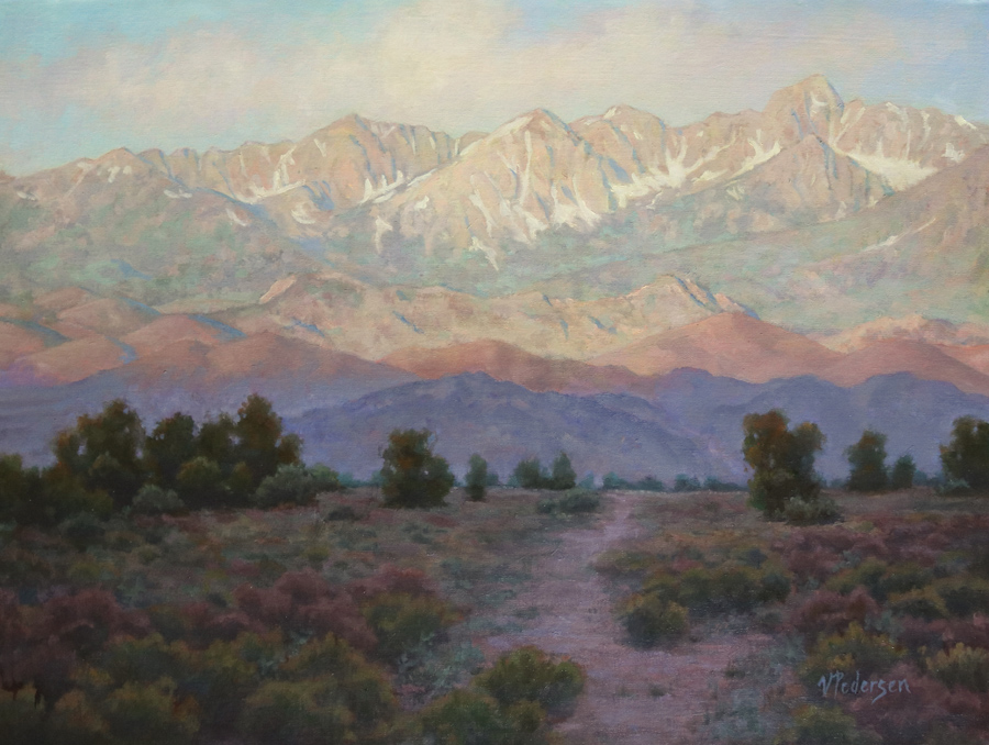 Sierra Sunrise , artwork by Vicki Pedersen